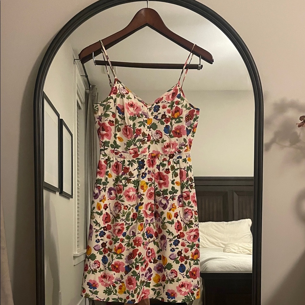 Floral Spaghetti Strap Dress